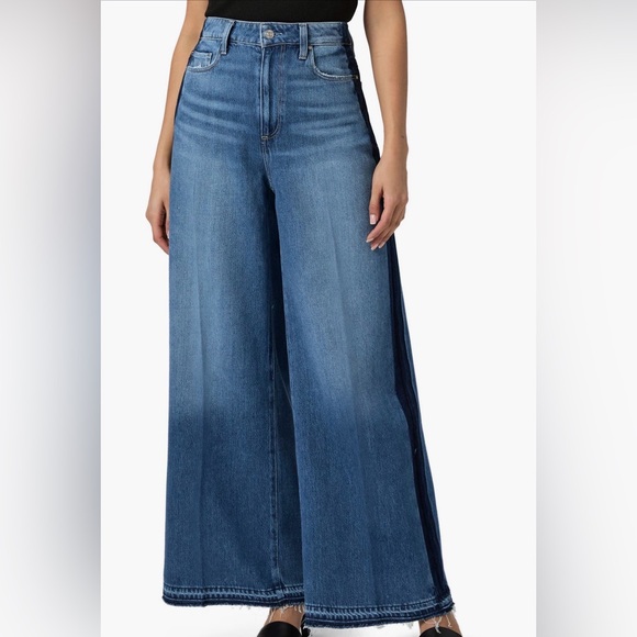 PAIGE Denim - Paige Portia Wide Leg Released Hem Jeans